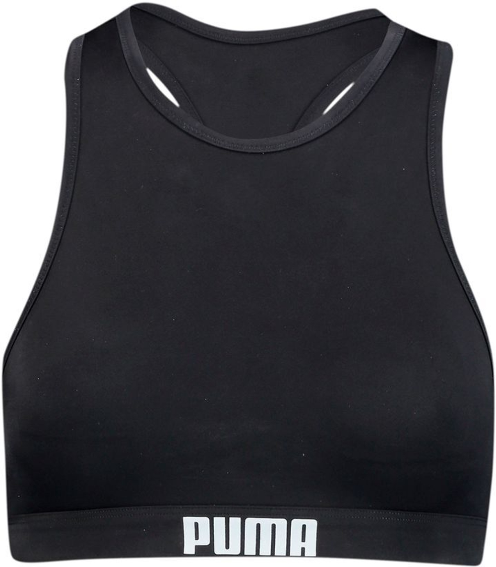 Купальник (верх) PUMA SWIM WOMEN RACERBACK SWIM TOP 1P black