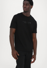 Armani Exchange T-SHIRT REGULAR FIT - Футболка с принтом - Чёрный