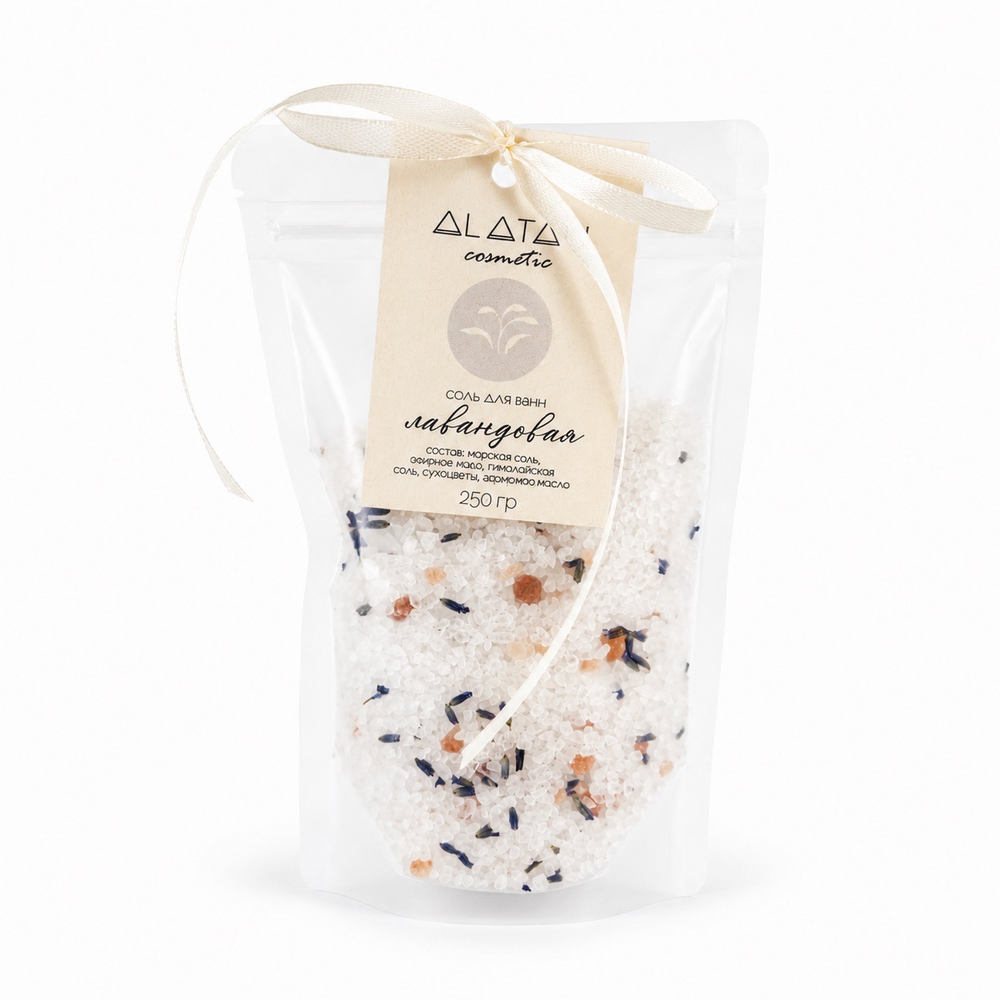 Соль для ванны Лавандовая, 250 гр (Alatau Organic)