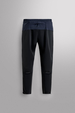 ZARA ТЕХНИЧЕСКИЕ БРЮКИ В СТИЛЕ КОЛОР-БЛОК, МОРСКОЙ СИНИЙ