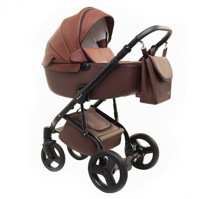 Детская коляска Reindeer Raven 2 в 1 (Бордовый)