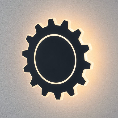 Настенный светодиодный светильник Gear L LED MRL LED 1100 черный