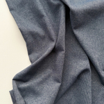 Тонкая рубашечная джинса Темно-синяя