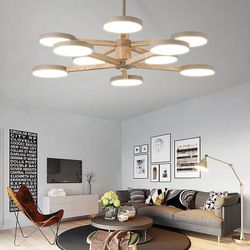 Люстра на штанге TURNA DBL L12 Gray