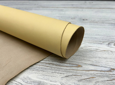 Monteria Corn (1,5-1,7 мм), цв. Желтый, натуральная кожа