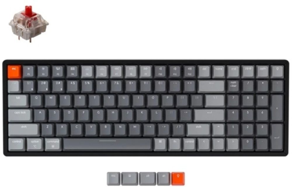 Клавиатура Keychron K4-J1 черный
