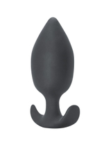 Серая анальная пробка Insatiable - 10,5 см.