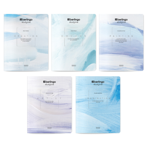 Тетрадь 24л., клетка Berlingo "Color Storm", 80г/м2, ассорти