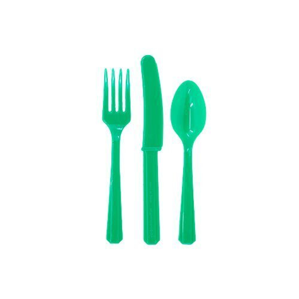 Столовые приборы Зеленый Изумруд