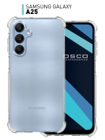 Чехол ROSCO для Samsung Galaxy A25 (арт.SS-A25-HARD-TPU-TRANSPARENT )