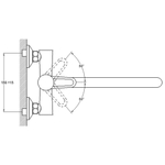 Смеситель для ванны, G.lauf, с картриджем, хром, NUD6-A045