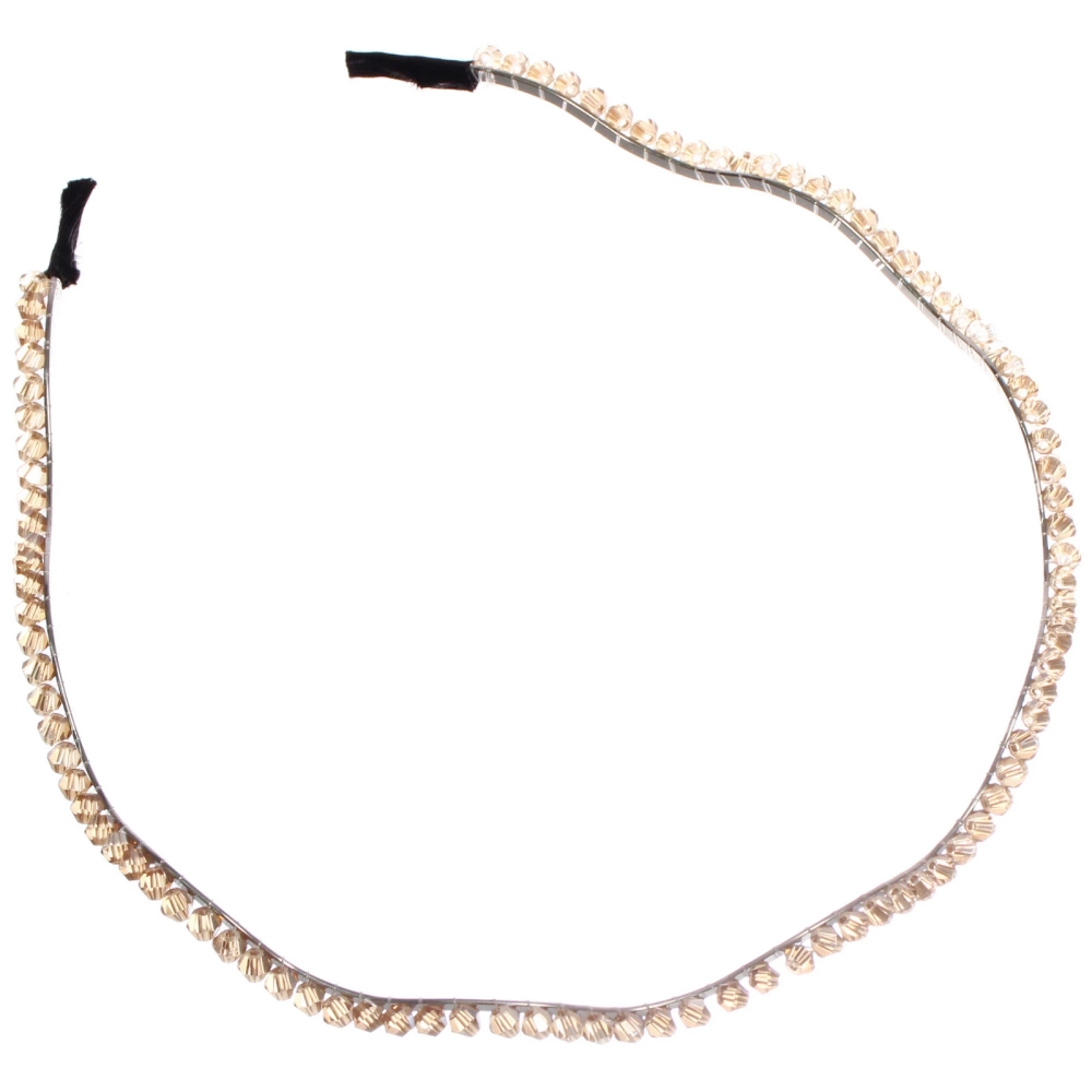 Ободок для волос «КОЛЛИНА», волна, микс 4 цвета, 0,3см (блистер Кокетка в минивложении)