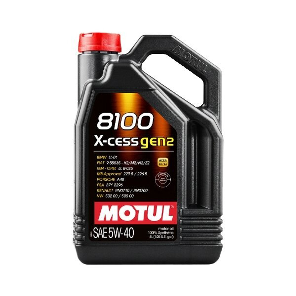 Motul 8100 X-cess 5W-40 4 л