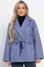Пальто-пиджак (джинс) Б15085-7М LT Collection