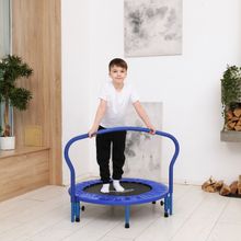 Батут с поручнем DFC Gardenature 36&#39;&#39; синий