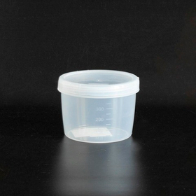 Банка для закваски/опары (пластиковая) - 0,5 л низкая