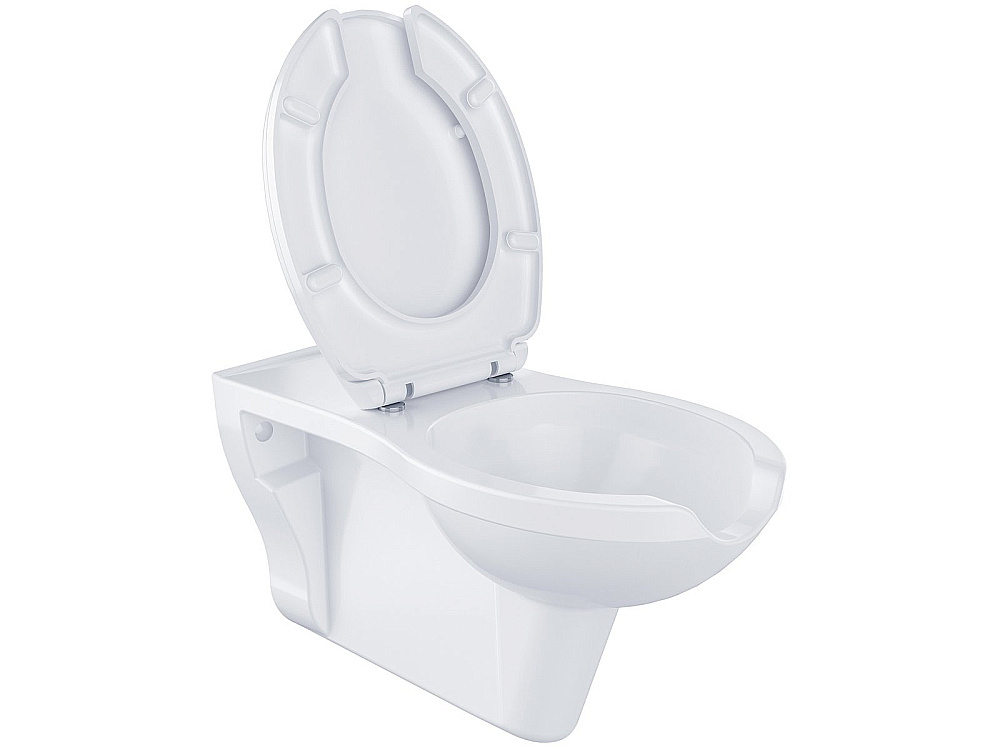 Унитаз Ravak Safe Rim X01930 белый, с крышкой микролифт, слив-торнадо