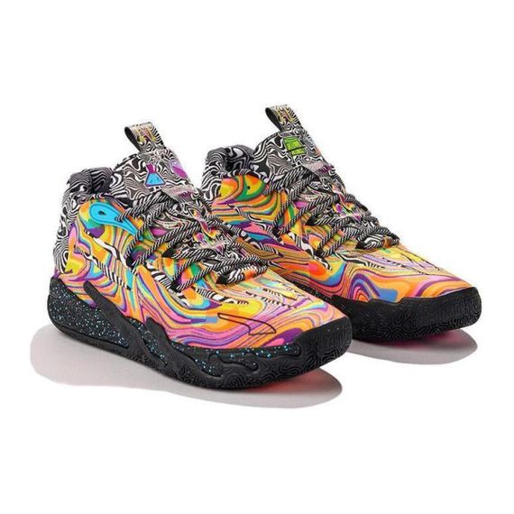 ПУМА МБ.03 Баскетбольные мячи В СЕРЕДИНЕ Черно-красного матча