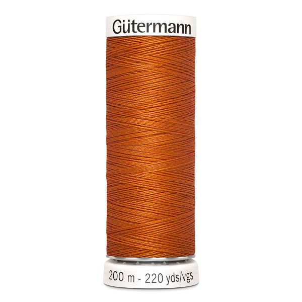 Нитки универсальные Gutermann Sew-all 100 (200 метров), 5 кат. | 932 рыжий