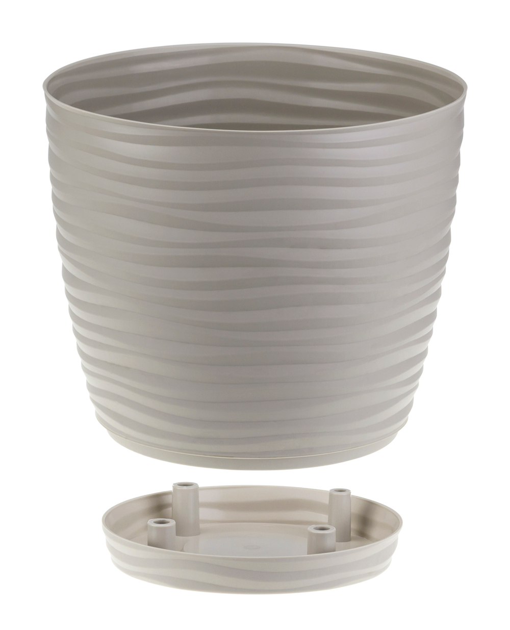 Кашпо ДЮНА D150мм 1,7л с поддоном М3068