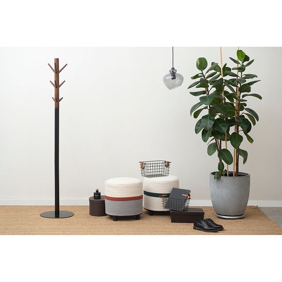 Пуф andrin, светло-бежевый/зеленый