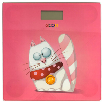 Весы напольные электронные "Кот" Eco-BS017