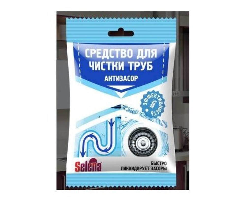 Средство для чистки труб Антизасор 90г Sanitol, ЧС-152