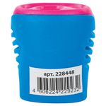 Точилка BRAUBERG "Mix", с контейнером, пластиковая, корпус ассорти, 228448