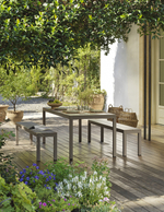 Скамейка металлическая Nardi Rio Bench, антрацит