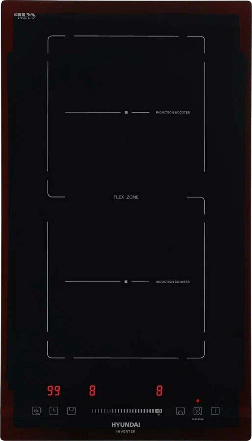 Индукционная варочная поверхность Hyundai HHI 3855 BG черный