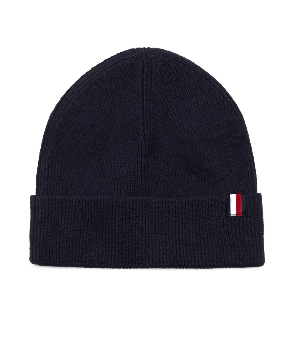 Шапка UPTOWN WOOL BEANIE Tommy Hilfiger - темно-синий(AM0AM11483)