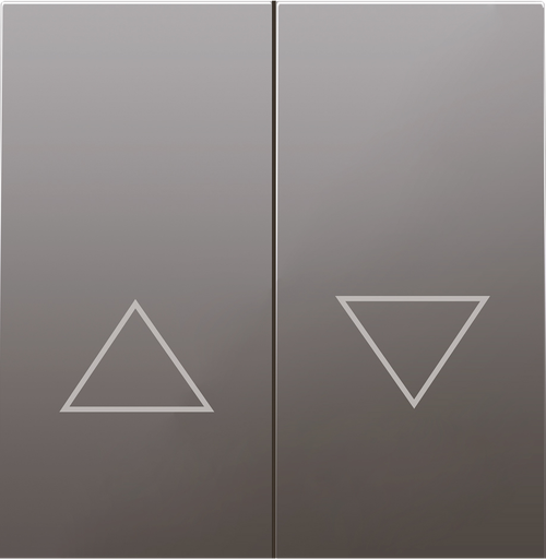 Клавиша 2-я со стрелками для жалюзи, сталь, серия R98