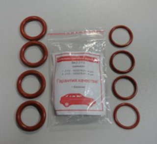 Кольцо уплотн свечн колодца 2110-1003076\78  V1.6 (к-т8шт)