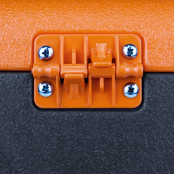 Изотермический контейнер (термобокс) Biostal (60 л.), серый/оранжевый