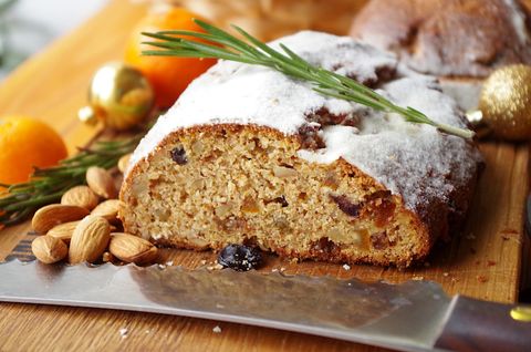 Миндально-творожный штоллен (быстрый)