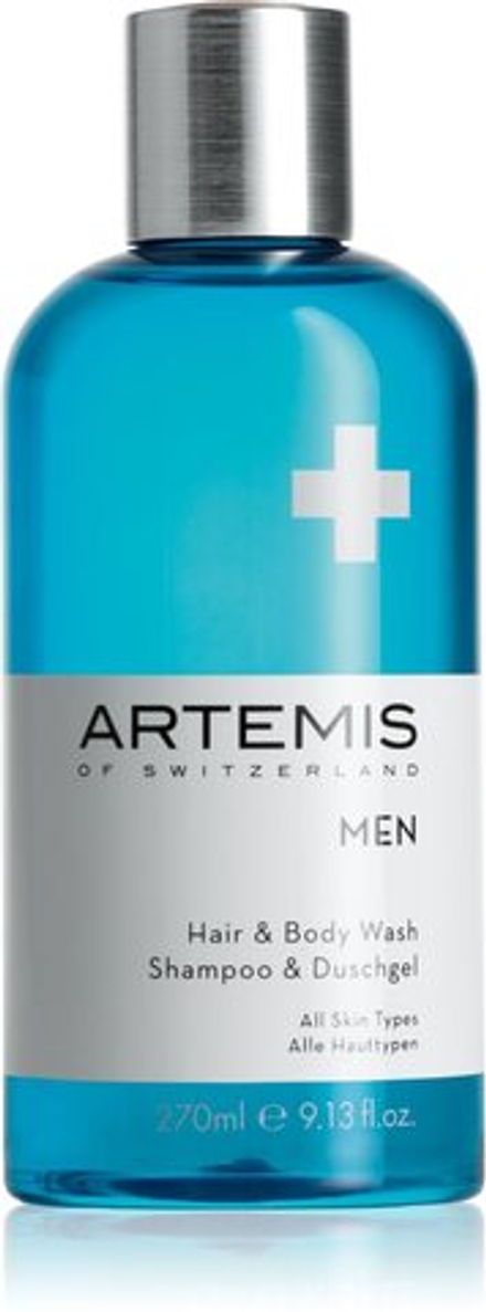 ARTEMIS MEN Hair & Body - шампунь и гель для душа 2в1 /   250  ml  / GTIN 7640124651523