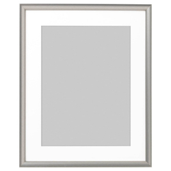 IKEA SILVERHÖJDEN  (ИКЕА СИЛВЕРХÖЙДЕН)  -  Рамка, серебро, 40x50 см