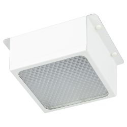 Светильник светодиодный ЭРА DVO21-08-O-4K80-5 8Вт 4000K 650Лм Домино белый грильято 100х100 Опал