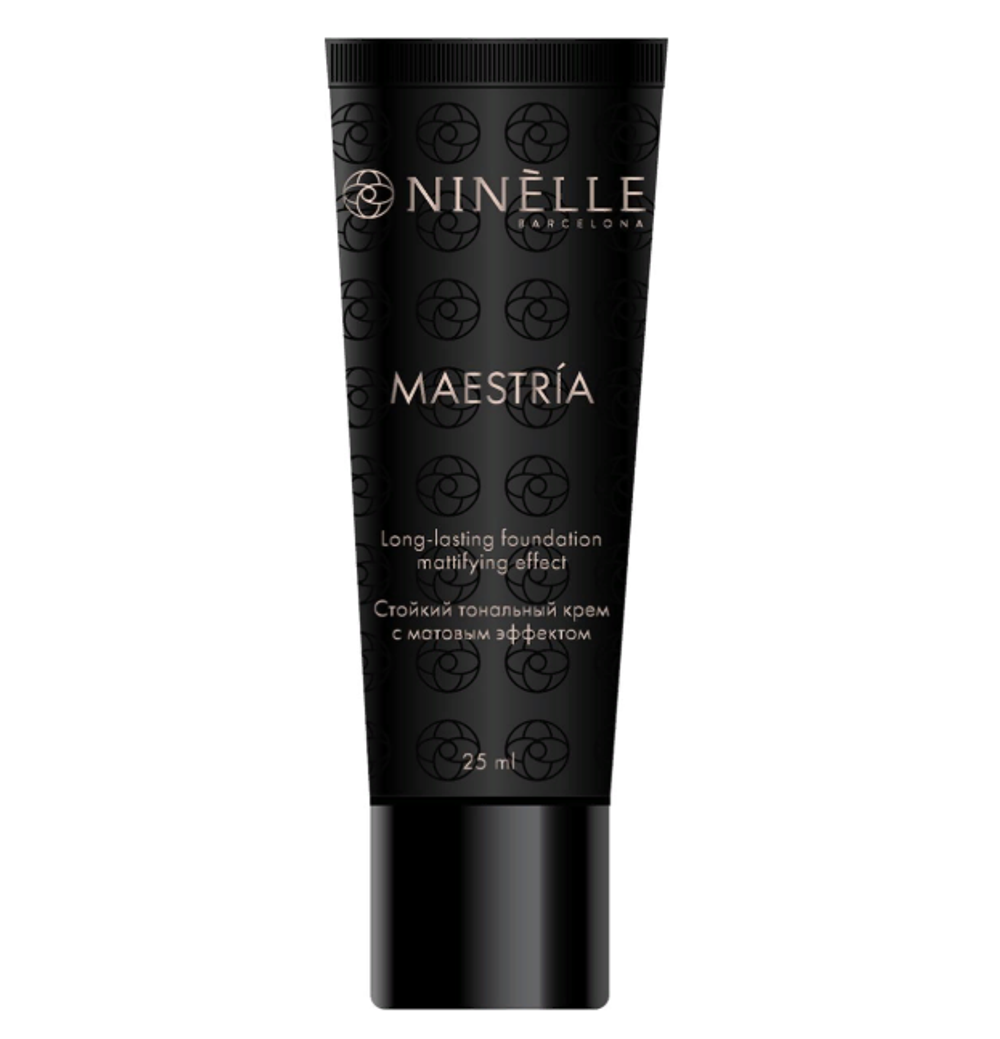 Ninelle Крем тональный Maestria, стойкий, с матовым эффектом, тон №221, Светло-бежевый