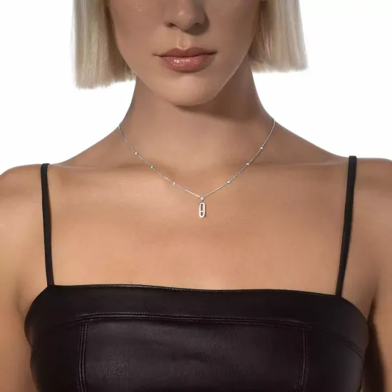 Колье Messika Move Uno long necklace