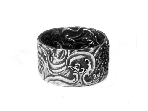 Кольцо из серебра "Irezumi-1" IRZR-01