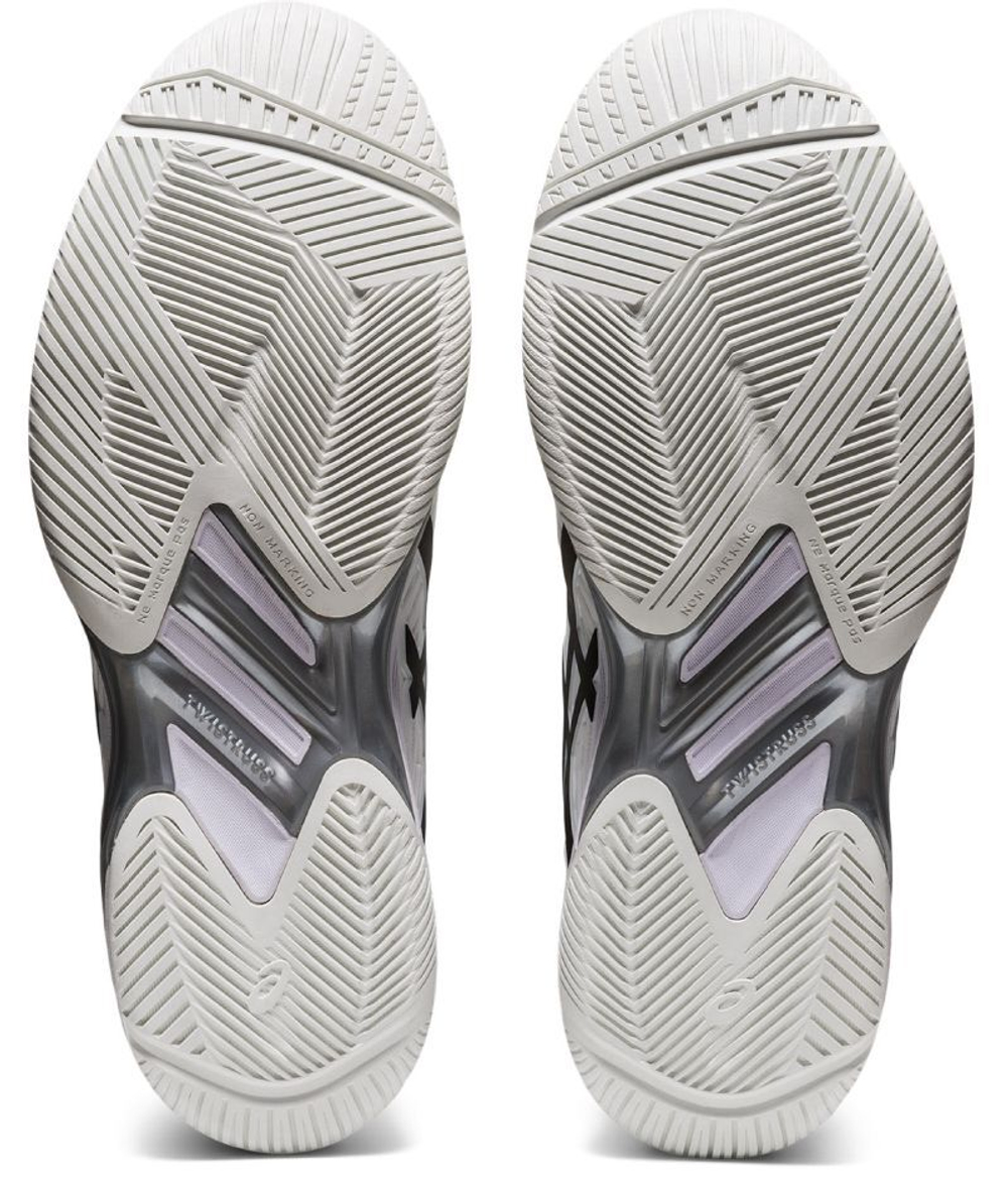 Мужские кроссовки теннисные Asics Solution Speed FF 2 - white/black