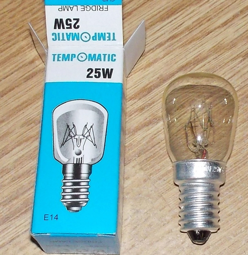 Лампа холодильника 25w E14
