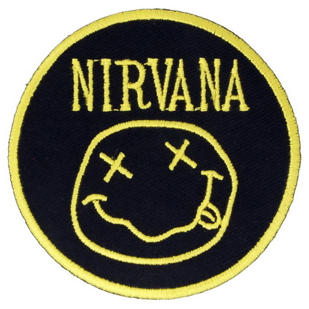 Нашивка Nirvana (круглая)