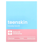 Natural Outcome, Teenskin, набор для повседневного ухода за лицом, набор из 3 предметов