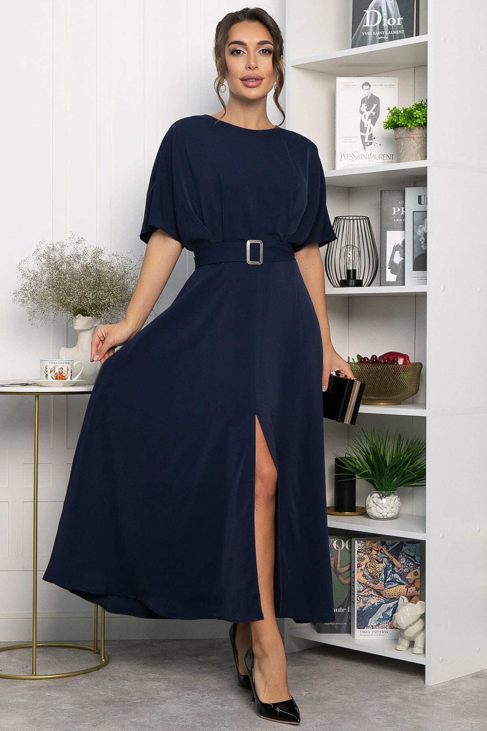 Платье Мерло (синее) П14264-30М LT Collection