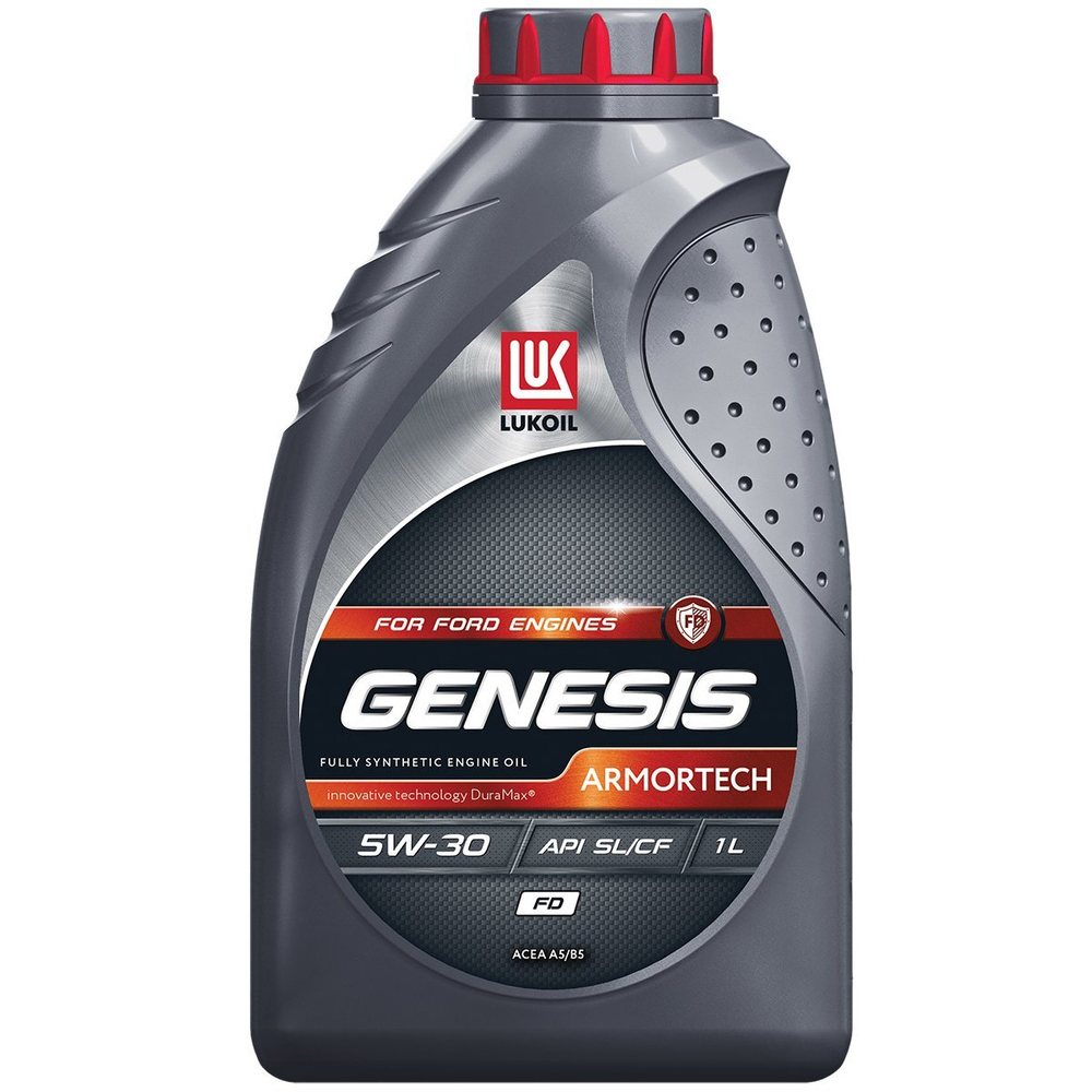 Масло Лукойл Genesis Armortech FD 5W30 SL/CF A5/B5 (1л) синтетика для автомобилей Ford