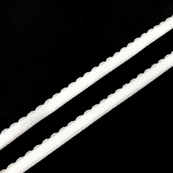 Резинка отделочная белая 8 мм (цв. 001), 641/8