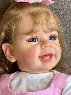 Кукла Реборн виниловая 55см в пакете (FA-037)