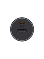 Адаптер Xiaomi Car Charger 1A1C 100W Black CC07ZM